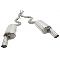 Escape Trasero Deportivo Novus 1 X 86mm Ms-Design Li/Re E90 / E92 / E93 E90/E92/E93 335i / 335xi / 335d / 335xd