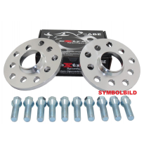 Separadores Novus Alu 30mm Por Eje (15mm Por Rueda) Anclaje: 112/5+100/5 Buje: 57,1 Doble Centraje Volkswagen Golf Iv Incl. Vari