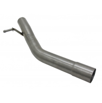 Tubo deportivo  silenciador medio INOX Audi A3 8P S3  INOX Mid Silencer Race Pipe Novus Automotive