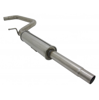 Silenciador Delantero Inox Novus  Vw Golf Vii  5g / Au 1.4 Tsi 103kw