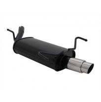 Escape Deportivo 1 X 76mm Gp-Design - Opel Corsa C Typ:C 1.0 / 1.2 / 1.3 / 1.4 / 1.7 Diesel - Valido Para  12v + 16v Excepto Mod