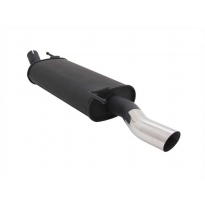 Escape Deportivo 1 X 60mm S-Design - Opel Corsa C Typ:C 1.0 / 1.2 / 1.3 / 1.4 / 1.7 Diesel - Valido Para  12v + 16v Excepto Mode