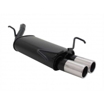 Escape Deportivo 2 X 76mm M-Design - Opel Corsa C Typ:C 1.0 / 1.2 / 1.3 / 1.4 / 1.7 Diesel - Valido Para  12v + 16v Excepto Mode