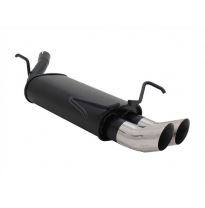 Escape Deportivo 2 X 76mm Dtm - Opel Corsa C Typ:C 1.0 / 1.2 / 1.3 / 1.4 / 1.7 Diesel - Valido Para  12v + 16v Excepto Modelos C