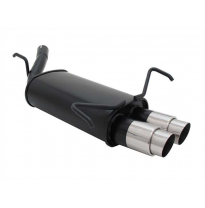 Escape Deportivo 2 X 76mm Gp-Design - Opel Corsa C Typ:C 1.0 / 1.2 / 1.3 / 1.4 / 1.7 Diesel - Valido Para  12v + 16v Excepto Mod