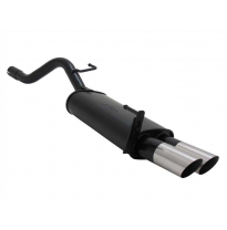 Escape Deportivo 2 X 76mm Ms-Design - Opel Corsa D Typ:D 1.0 / 1.2 / 1.4 / 1.3 Cdti / 1.7 Cdti - Requiero Cortar Paragolpes