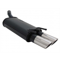 Escape Deportivo 2 X 76mm Sr-Design - Opel Corsa B Typ:B 1.0 / 1.2 / 1.4 / 1.5 Diesel / 1.6 / 1.7 / 1.7 Diesel  - Valido Para  1