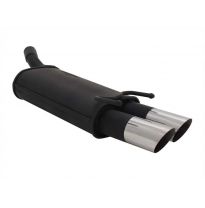 Escape Deportivo 2 X 76mm Ms-Design - Opel Corsa B Typ:B 1.0 / 1.2 / 1.4 / 1.5 Diesel / 1.6 / 1.7 / 1.7 Diesel  - Valido Para  1