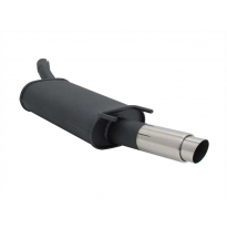 Escape Deportivo 1 X 76mm Gp-Design - Opel Tigra  Typ:A/S93 1.4 16v / 1.6 16v