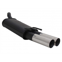 Escape Deportivo 2 X 76mm Rl-Design - Opel Tigra  Typ:A/S93 1.4 16v / 1.6 16v