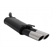 Escape Deportivo 2 X 76mm Sr-Design - Opel Tigra  Typ:A/S93 1.4 16v / 1.6 16v