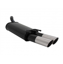 Escape Deportivo 2 X 76mm Ms-Design - Opel Tigra  Typ:A/S93 1.4 16v / 1.6 16v