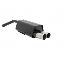 Escape Deportivo 2 X 76mm Rl-Design - Alfa Romeo 156 + Sportwagon Typ:932 1.6 / 1.8 / 2.0 / 2.0 Jts / 2.5 V6 / 1.9 Jtd / 2.4 Jtd