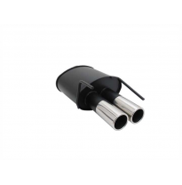 Escape Deportivo 2 X 76mm M-Design - Alfa Romeo 159 + Sportwagon Typ:939 1.8 16v / 1.9 Jts / 1.9 Jtd Bj. 09/2005 -