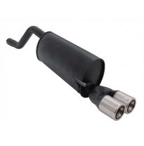 Escape Deportivo 2 X 76mm M-Design - Alfa Romeo Mito Typ:955 1.4 58kw Bj. 09/2008 -