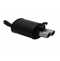 Escape Deportivo 2 X 85/58mm Am-Design - Slk-Klasse Typ:R170 200 / 200k / 230 / 230k Requiere Cortar Paragolpes