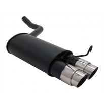 Escape Deportivo 2 X 90mm Gp-Design - 190e Typ:W201 1.8 / 2.0 / 2.3 Bj. 1982 - 1990 Excepto Diesel - Requiere Cortar Paragolpes