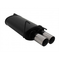 Escape Deportivo 2 X 90mm Rl-Design - C-Klasse Typ:W202 C180 / C200 / C220 / C240 / C200d / C200k / C230k Bj. 1993 - 2000 Requie