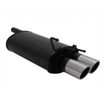 Escape Deportivo 2 X 90mm Sr-Design - C-Klasse Typ:W202 C180 / C200 / C220 / C240 / C200d / C200k / C230k Bj. 1993 - 2000 Requie