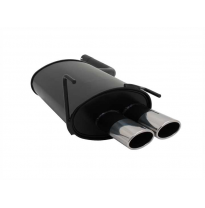 Escape Deportivo 2 X 85/58mm Am-Design - C-Klasse Typ:W202 C180 / C200 / C220 / C240 / C200d / C200k / C230k Bj. 1993 - 2000 Req