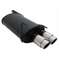 Escape Deportivo 2 X 90mm Gp-Design - C-Klasse Typ:W202 C180 / C200 / C220 / C240 / C200d / C200k / C230k Bj. 1993 - 2000 Requie