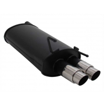 Escape Deportivo 2 X 76mm Gp-Design - C-Klasse Typ:W202 C180 / C200 / C220 / C240 / C200d / C200k / C230k Bj. 1993 - 2000 Requie