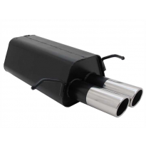 Escape Deportivo 2 X 76mm Sr-Design - C-Klasse Typ:W203/203k C180 / C200 / C230 / C240 / C250 / C180k / C200k / C230k / C200d /