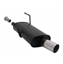 Escape Deportivo 1 X 76mm Rl-Design - 206 + 206cc Typ:2ac/2d 1.1 / 1.4 / 1.6 16v