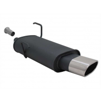 Escape Deportivo 75 X 135mm - 206 + 206cc Typ:2ac/2d 1.1 / 1.4 / 1.6 16v - Necesita Corte Paragolpes