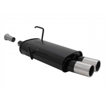 Escape Deportivo 2 X 76mm M-Design - 206 + 206cc Typ:2ac/2d 1.1 / 1.4 / 1.6 16v - Necesita Corte Paragolpes