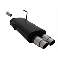 Escape Deportivo 2 X 76mm Gp-Design - 206 + 206cc Typ:2ac/2d 1.1 / 1.4 / 1.6 16v - Necesita Corte Paragolpes