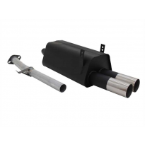 Escape Deportivo 2 X 76mm Rl-Design - Bmw E36 Limousine/Coupe/Cabrio/Touring Typ:3/B - 3/C - 3/B 316i / 318i Excepto 318is