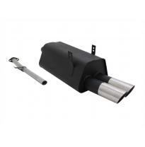 Escape Deportivo 2 X 76mm Ms-Design - Bmw E36 Limousine/Coupe/Cabrio/Touring Typ:3/B - 3/C - 3/B 316i / 318i Excepto 318is