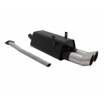 Escape Deportivo 2 X 90mm Dtm - Bmw E36 Limousine/Coupe/Cabrio/Touring Typ:3/B - 3/C - 3/B 320i / 320i 24v / 323i