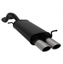 Escape Deportivo 2 X 85/58mm Am-Design - Seat Ibiza Typ:6k 1.4 / 1.6 / 1.8 / 2.0 Gti Bj. 1997 - 1999 Excepto 1.4 44kw