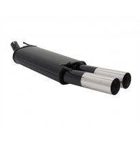 Escape Deportivo 2 X 76mm Rl-Design - Vw Golf Iii + Cabrio Typ:1hxo 1.4* 44kw / 1.6* 55kw / 1.6 Gt 74kw / 1.8* 55kw / 1.8 66kw /