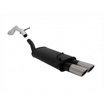 Escape Deportivo 2 X 76mm Sr-Design - Seat Leon Typ:1m 1.4 / 1.6 / 1.8 / 1.8t / 2.0 / 1.9 Tdi  Excepto 4x4