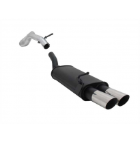 Escape Deportivo 2 X 76mm Ms-Design - Seat Leon Typ:1m 1.4 / 1.6 / 1.8 / 1.8t / 2.0 / 1.9 Tdi  Excepto 4x4