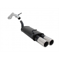 Escape Deportivo 2 X 90mm M-Design - Seat Leon Typ:1m 1.4 / 1.6 / 1.8 / 1.8t / 2.0 / 1.9 Tdi  Excepto 4x4