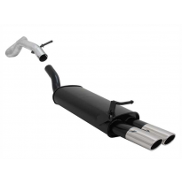 Escape Deportivo 2 X 85/58mm Am-Design - Seat Leon Typ:1m 1.4 / 1.6 / 1.8 / 1.8t / 2.0 / 1.9 Tdi  Excepto 4x4