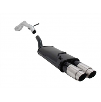 Escape Deportivo 2 X 90mm Gp-Design - Vw Golf Iv Typ:1j 1.4 / 1.6 / 1.8 / 1.8t / 2.0 / 1.9 Tdi Excepto 4-Motion