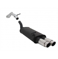 Escape Deportivo 2 X 76mm Gp-Design - Audi A3 Typ:8l 1.6 / 1.8 / 1.8t / 1.9 Tdi Excepto Quattro