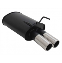 Escape Deportivo 2 X 76mm M-Design - Opel Vectra C Limousine Typ:C/Sw/Z-C 1.6 / 1.8 / 2.2