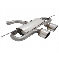 Escape Deportivo 2 X 100mm Sr-Design - Vw Golf Vi R-Look Typ:1k 1.4 16v / 1.4 Fsi / 1.4 Tsi / 1.6 / 2.0 / 1.8 Tfsi / 1.8 Tsi / 2