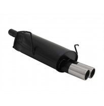 Escape Deportivo 2 X 76mm M-Design - Bmw E46 Limousine + Coupe + Touring Typ:346l/C 316i / 318i / 318ci