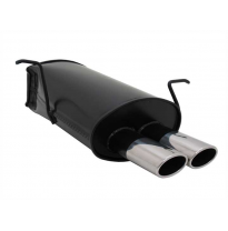 Escape Deportivo 2 X 85/58mm Am-Design - Bmw E46 Limousine + Coupe + Touring Typ:346l/C 316i / 318i / 318ci