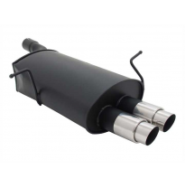 Escape Deportivo 2 X 76mm Gp-Design - Bmw E46 Limousine + Coupe + Touring Typ:346l/C 316i / 318i / 318ci