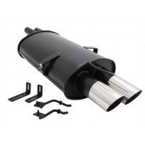 Escape Deportivo 2 X 76mm Ms-Design - Bmw E46 Limousine + Coupe + Touring Typ: 320i / 320ci / 325i / 325ci / 330i / 330ci / 330d