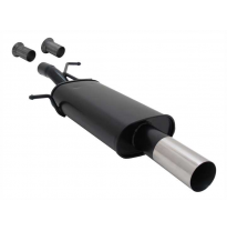 Escape Deportivo 1 X 76mm Rl-Design - Citroen C4 + Coupe Typ: 1.4 / 1.6 16v / 2.0 16v / 1.6 Hdi / 2.0 Hdi Bj. 02/2002 -