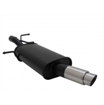 Escape Deportivo 1 X 76mm Gp-Design - 307 Typ:3a/C 1.4 / 1.6 / 2.0 / 1.4hdi / 1.6hdi / 2.0hdi Bj. 2001 - 2005